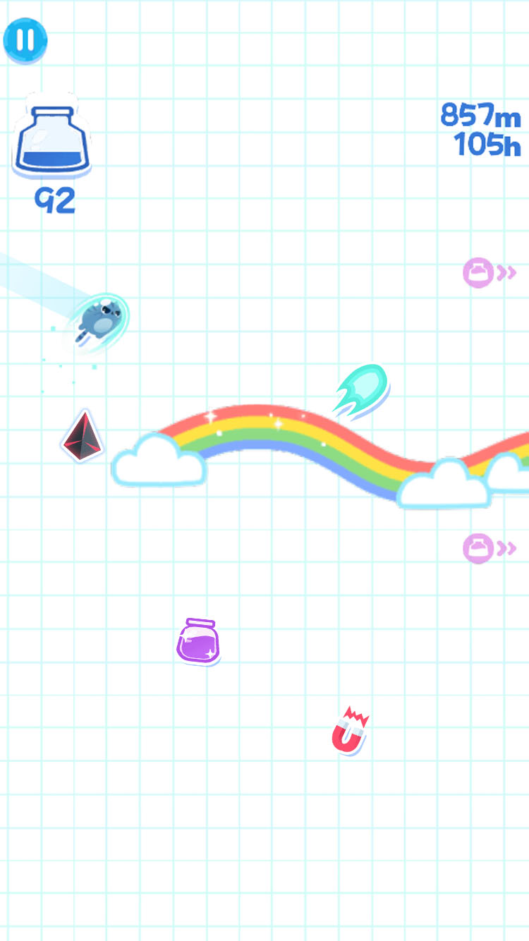 Cat Ball: Flying Cat screenshot 5