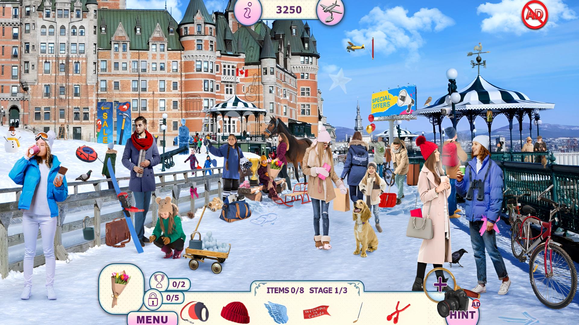 Hidden Objects: Weekend in Canada screenshot