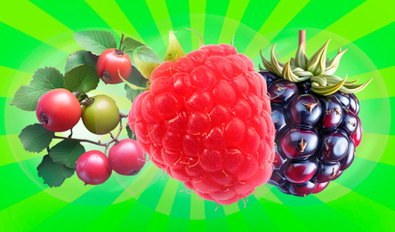 Berry Garden 2048: Merge It All!
