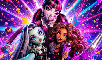 Monster High: Color by Number