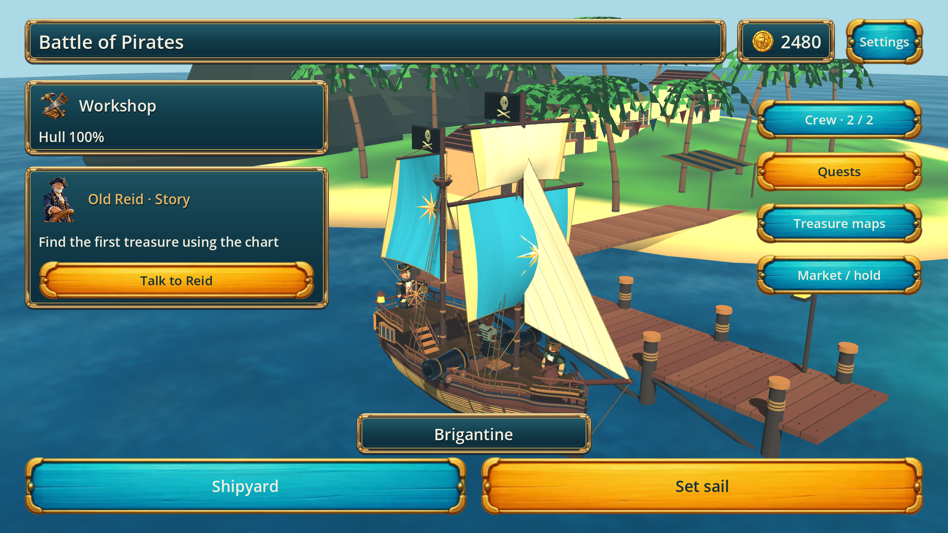 Battle of Pirates screenshot 1
