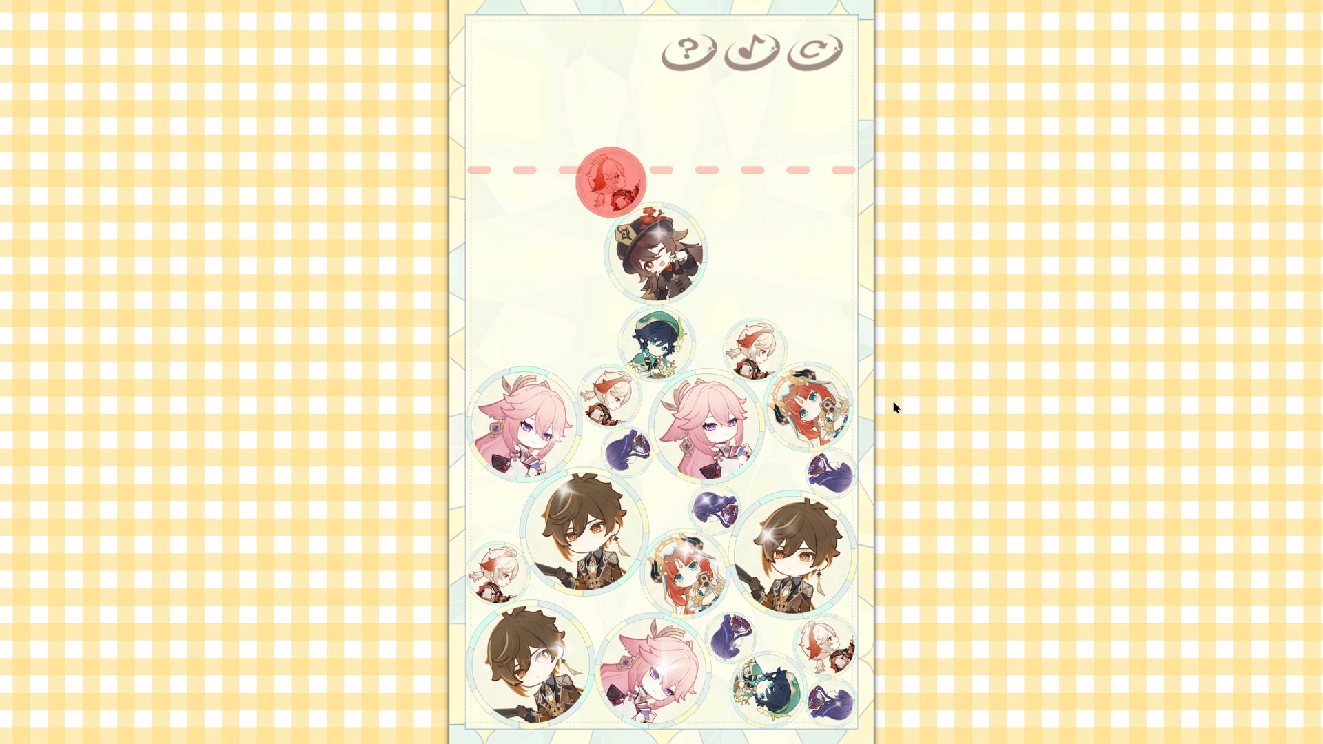 Teyvat Evolution: Characters Merge screenshot