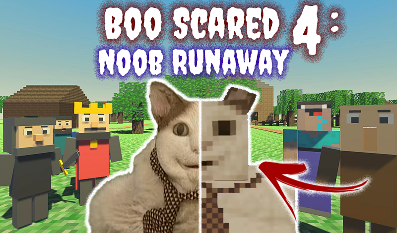 Boo Scared 4: Noob Runaway game cover