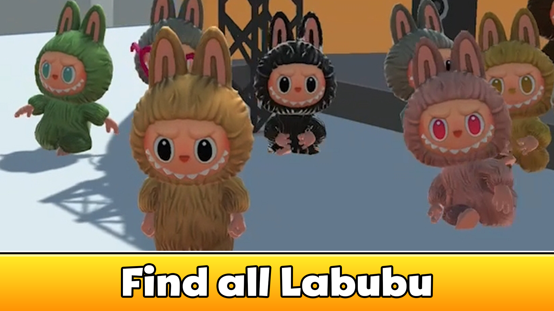 Labubu Adventure World 3D－Find & Collect Toys! screenshot