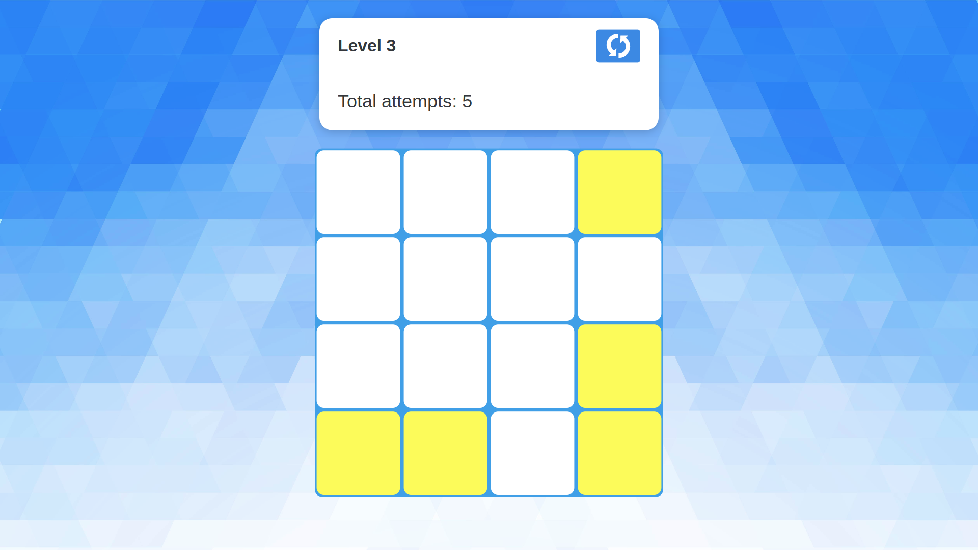 Memory Game: Square Challenge screenshot