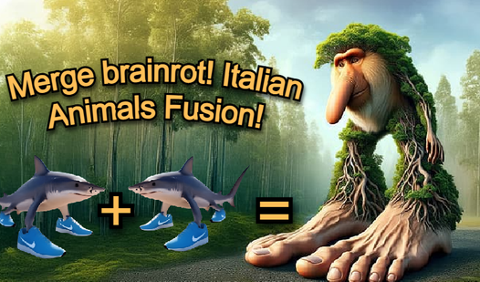 Merge brainrot! Italian Animals Fusion!  loading=