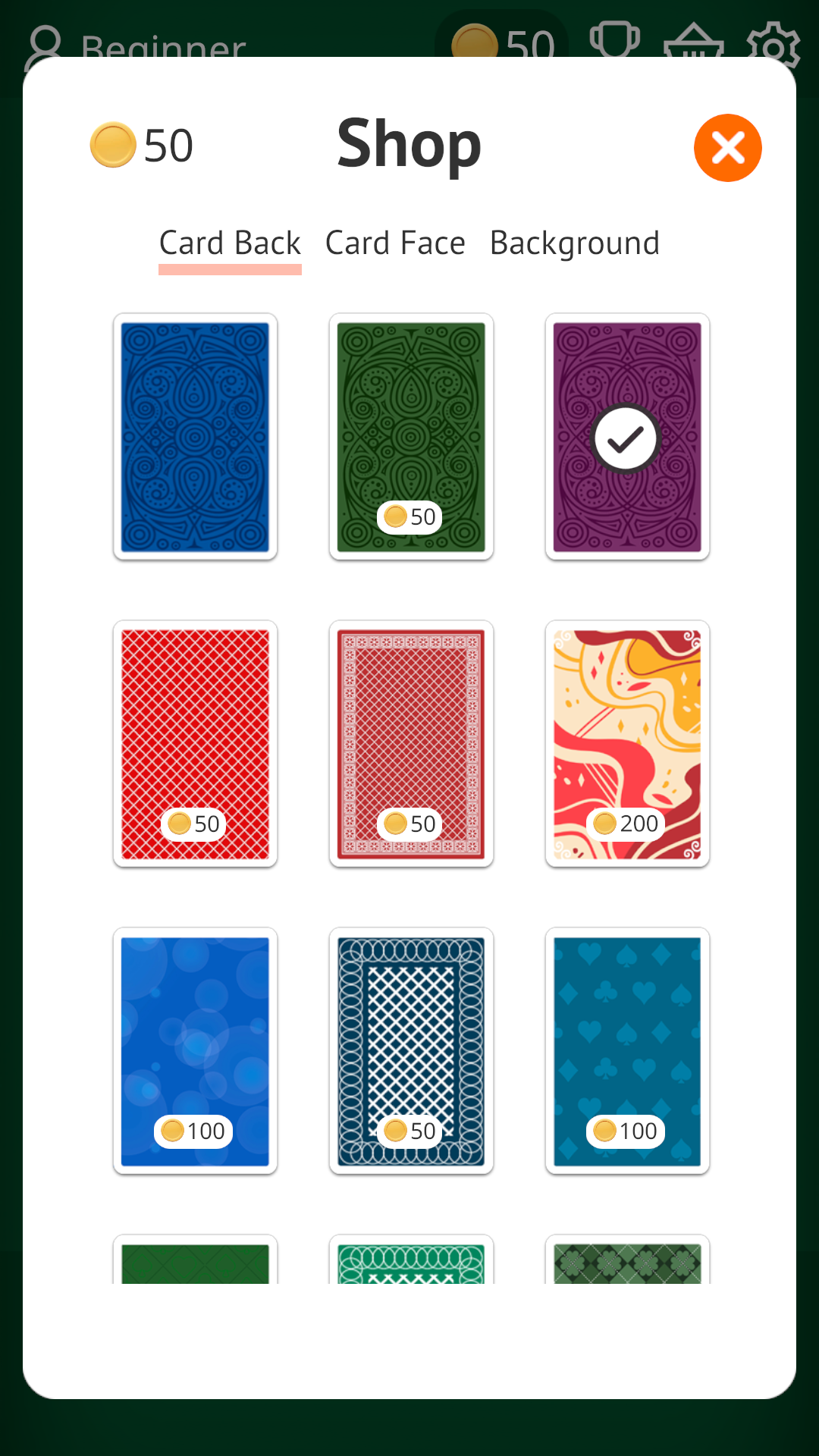 Spider Solitaire Online 1 - 2 - 4 suits screenshot 13