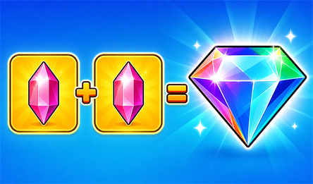 Merge Diamonds: Treasure!