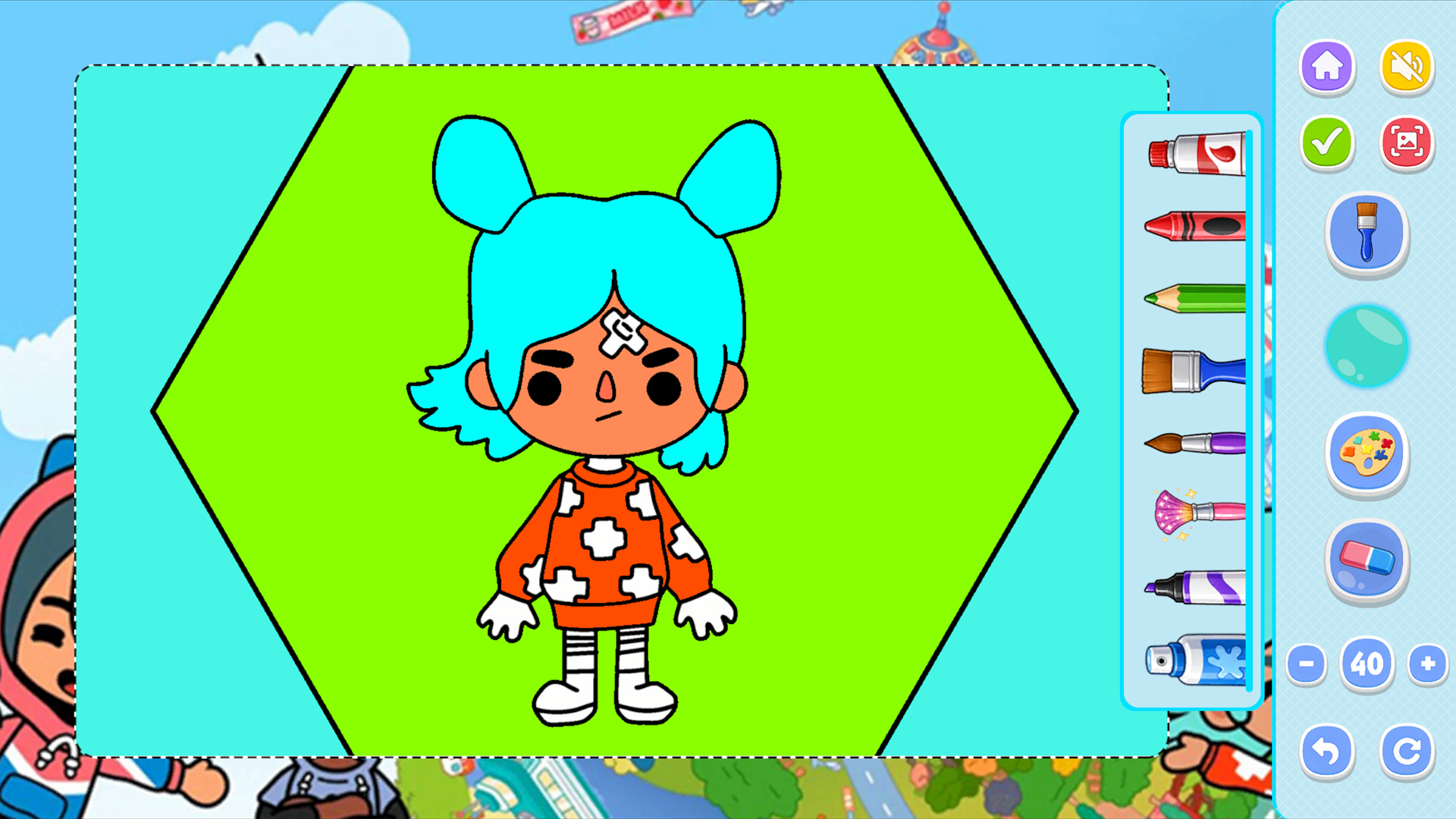 Toca Coloring Book screenshot