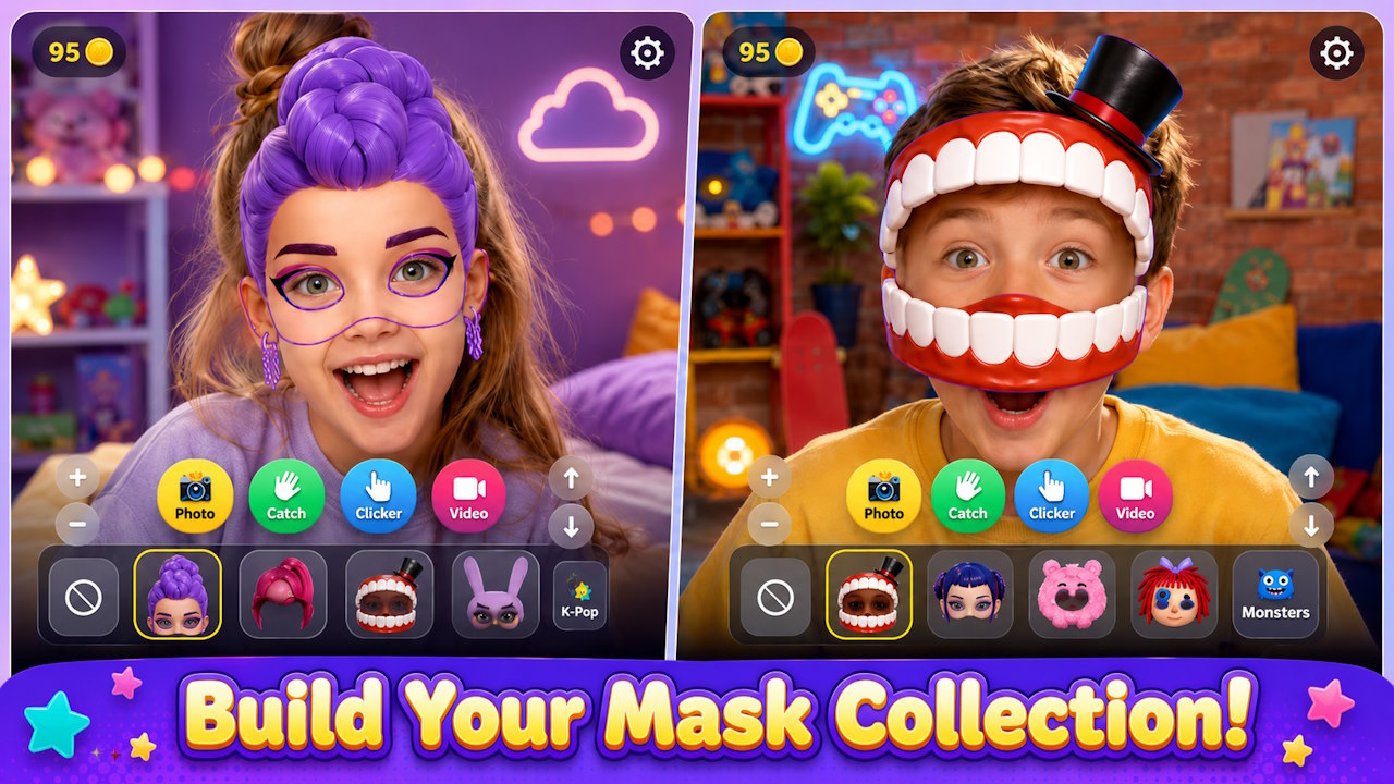 Face Masks: Monstrix and Draw Your Own — screenshot 1