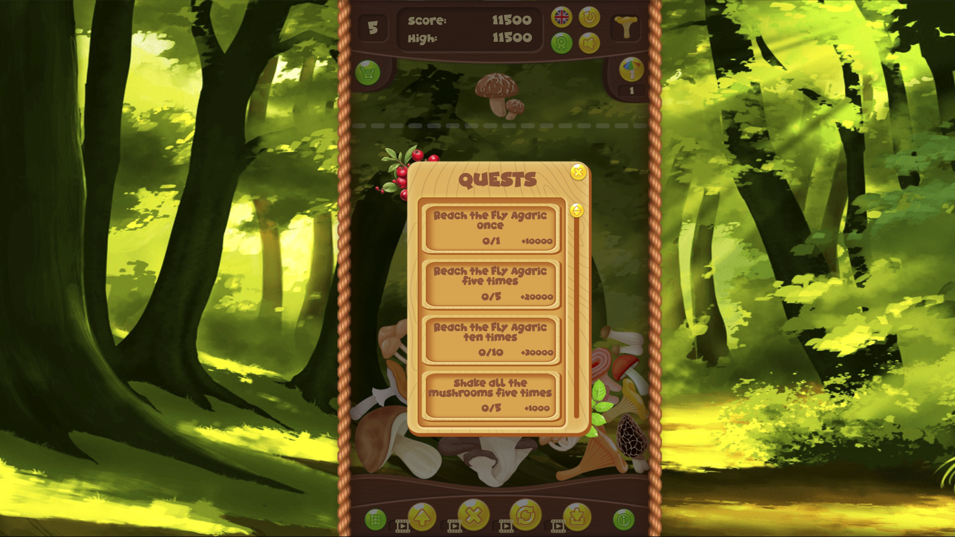 Mushroom Merge: Secrets of the Forest screenshot