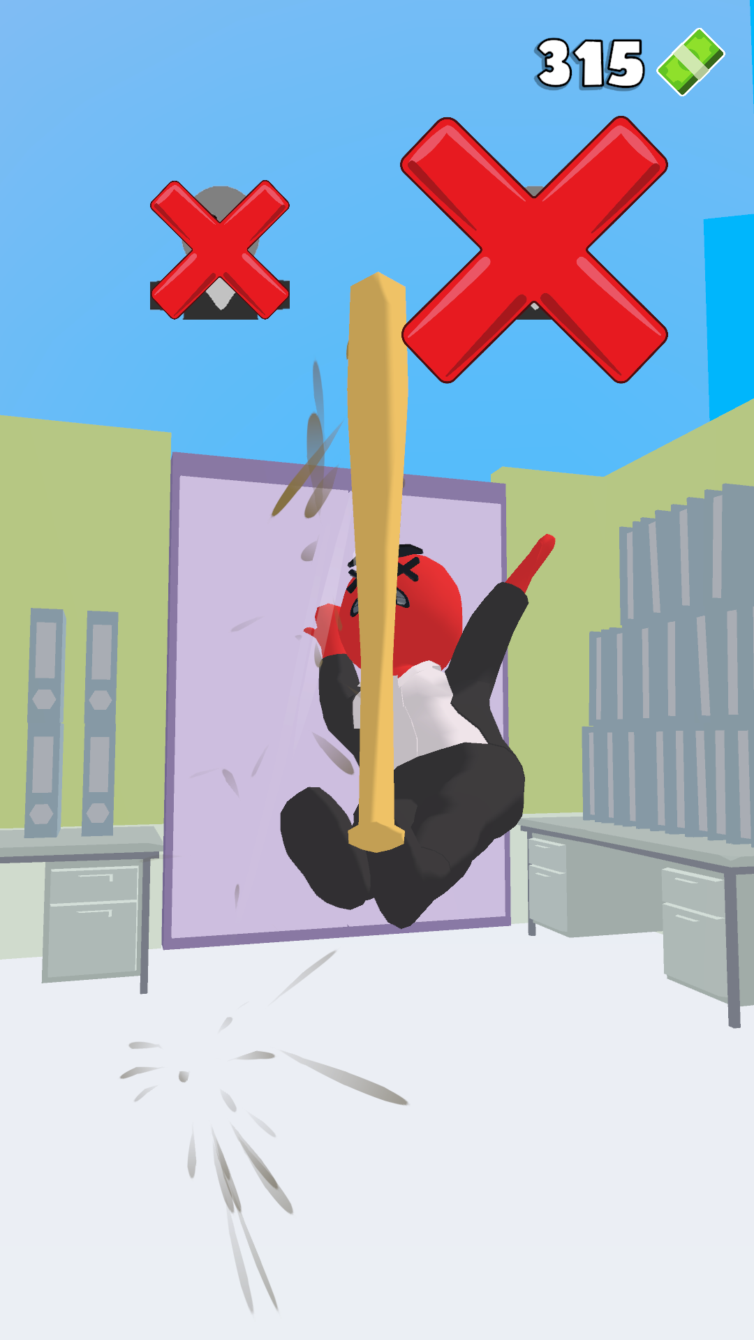 Office fight - Beat everyone with a bat! screenshot 8