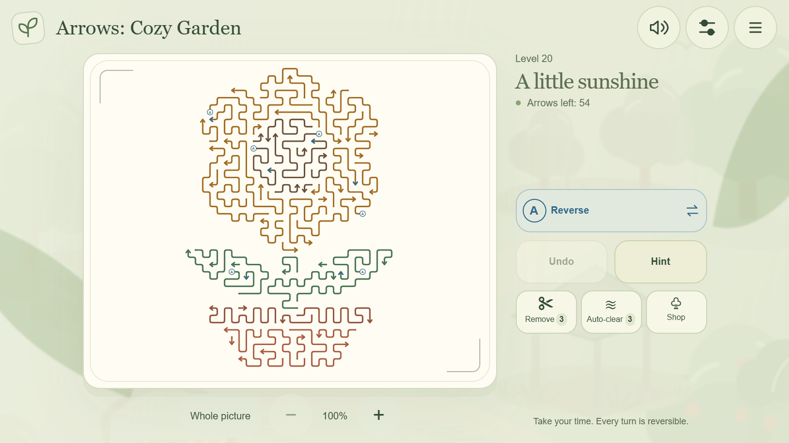 Arrows: Cozy Garden — screenshot 4