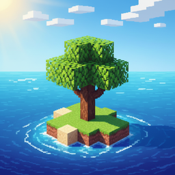 Скайблок Кликер: Острова