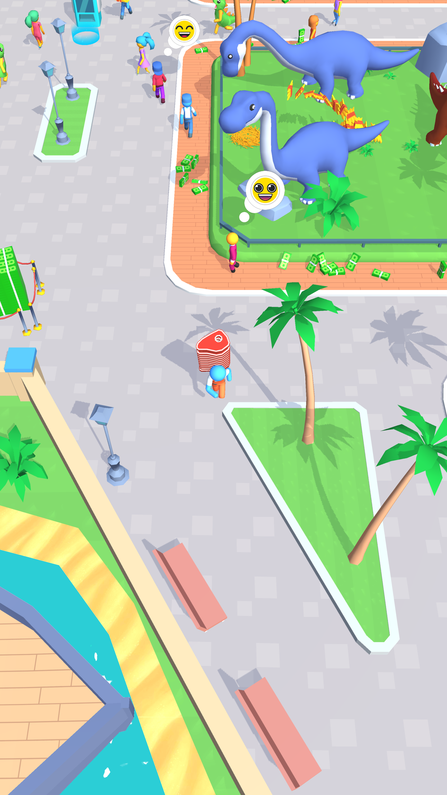 Jurassic Park: Dino Island and Farm Idle Tycoon 3D screenshot 17