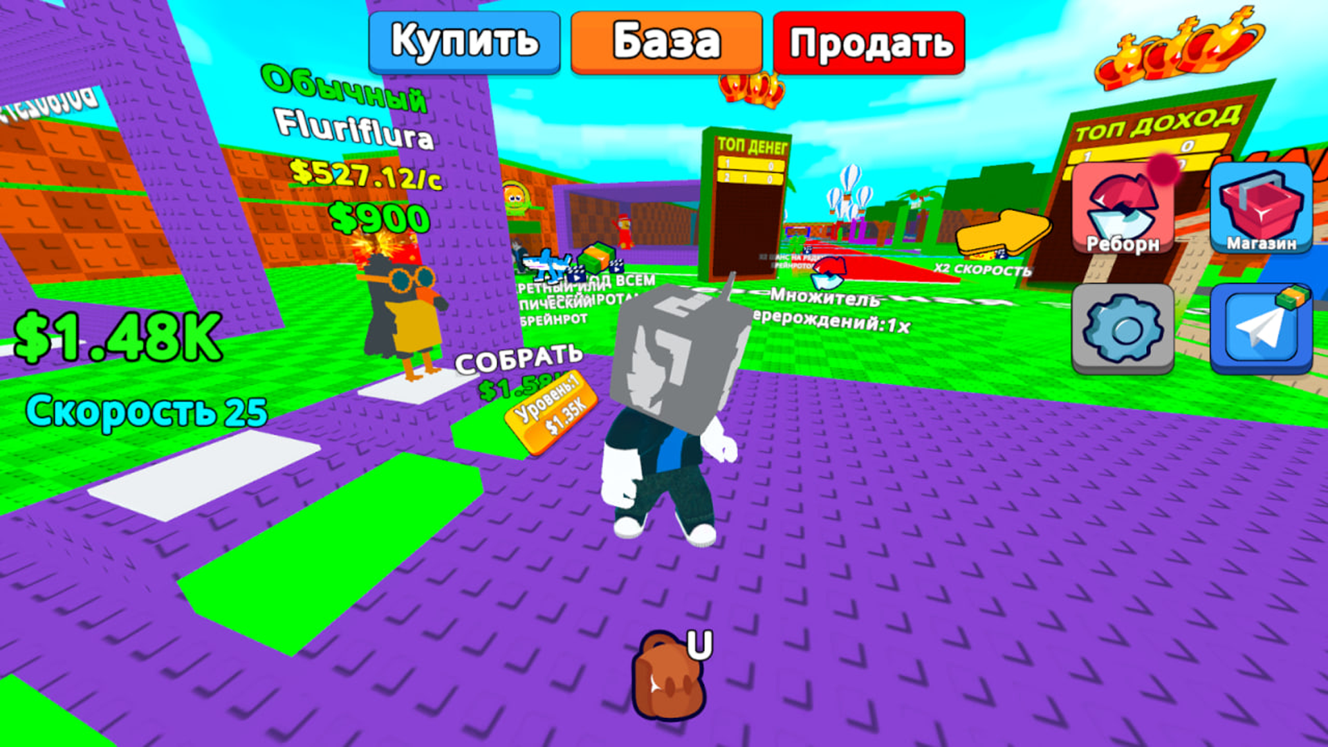 Обби: Будь Лаки Блоком! — screenshot 5