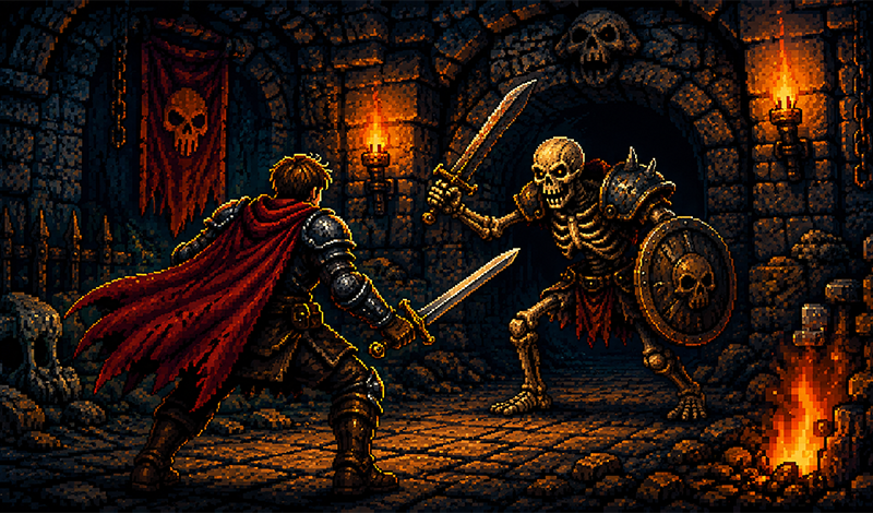 Dungeon Depths game cover