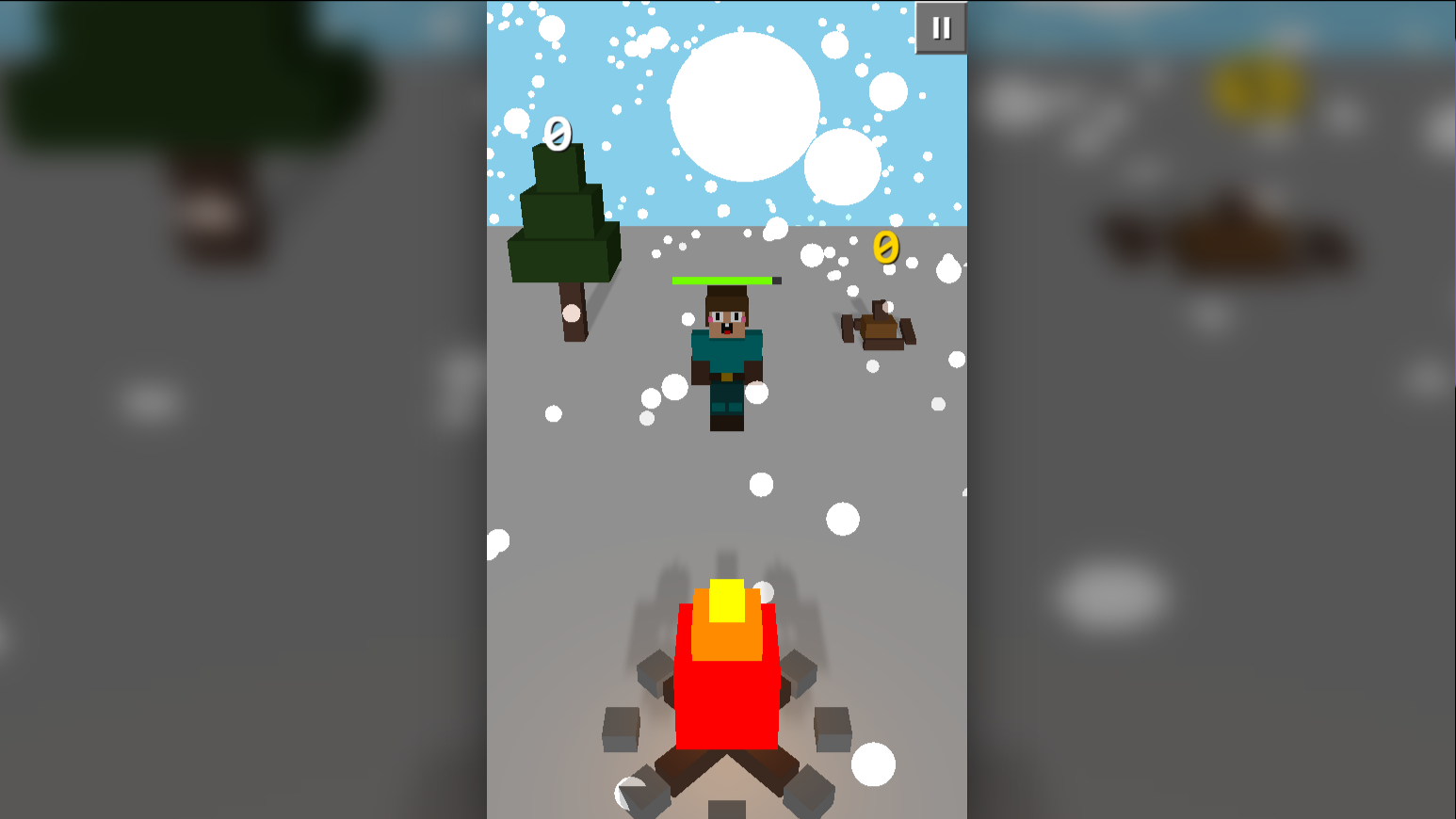 Нубик на морозе — screenshot 1