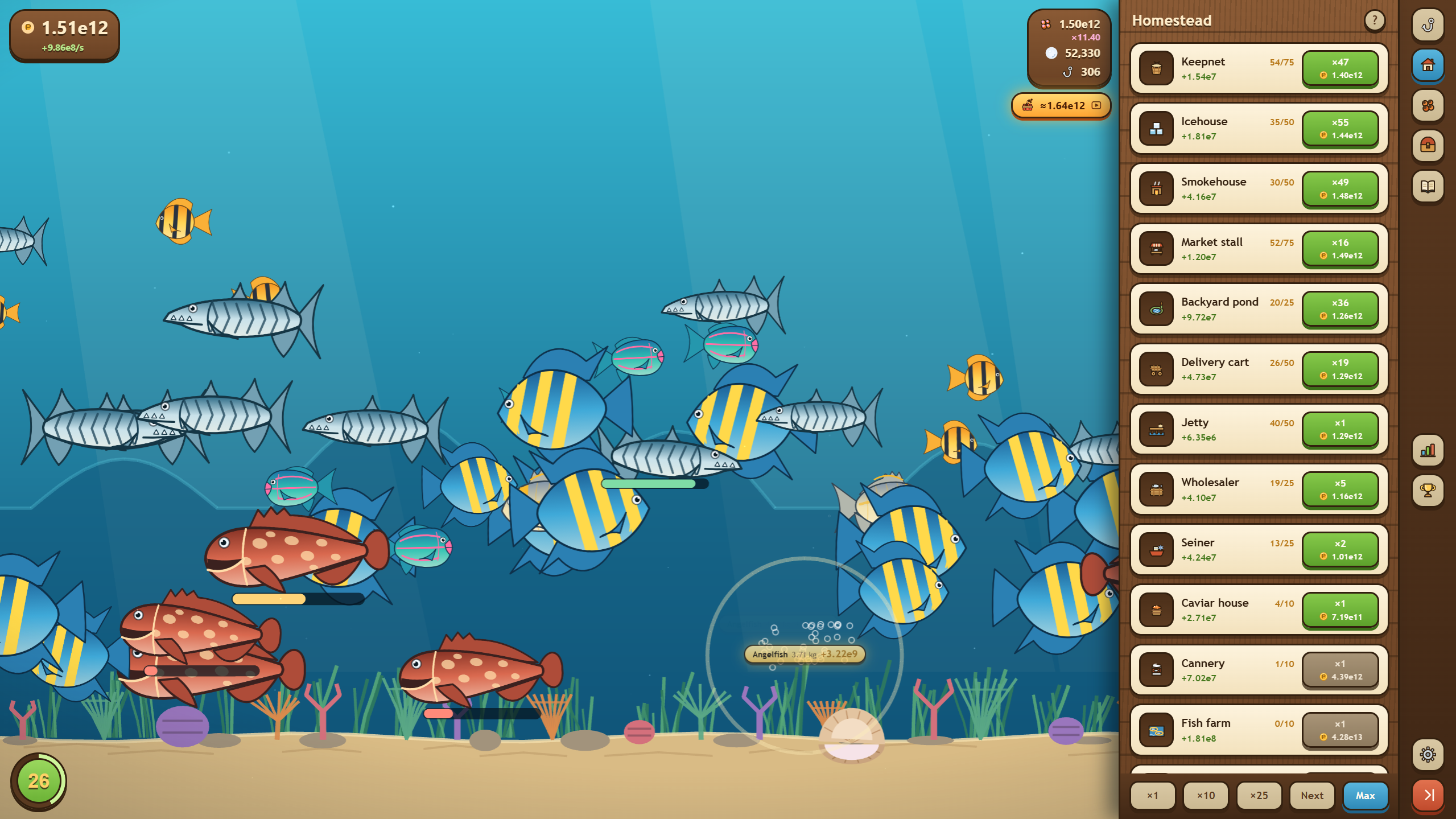 Fishing: Clicker screenshot 1