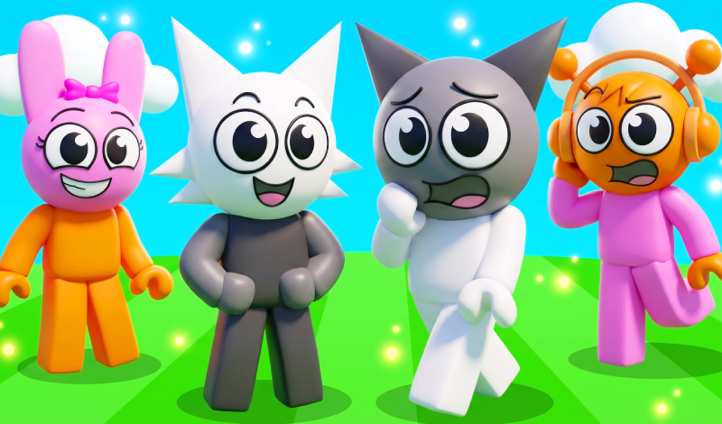 SPRUNKI LOST Their BODY PARTS! game cover