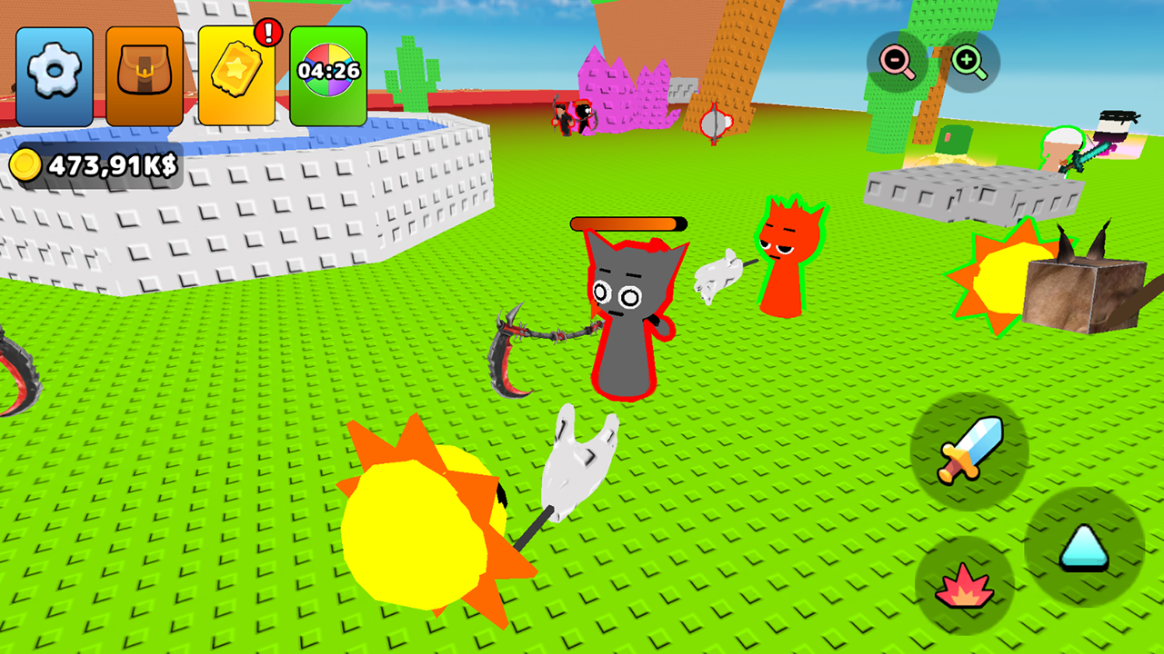 Sprunki War 3D: Phase vs Good — screenshot 6