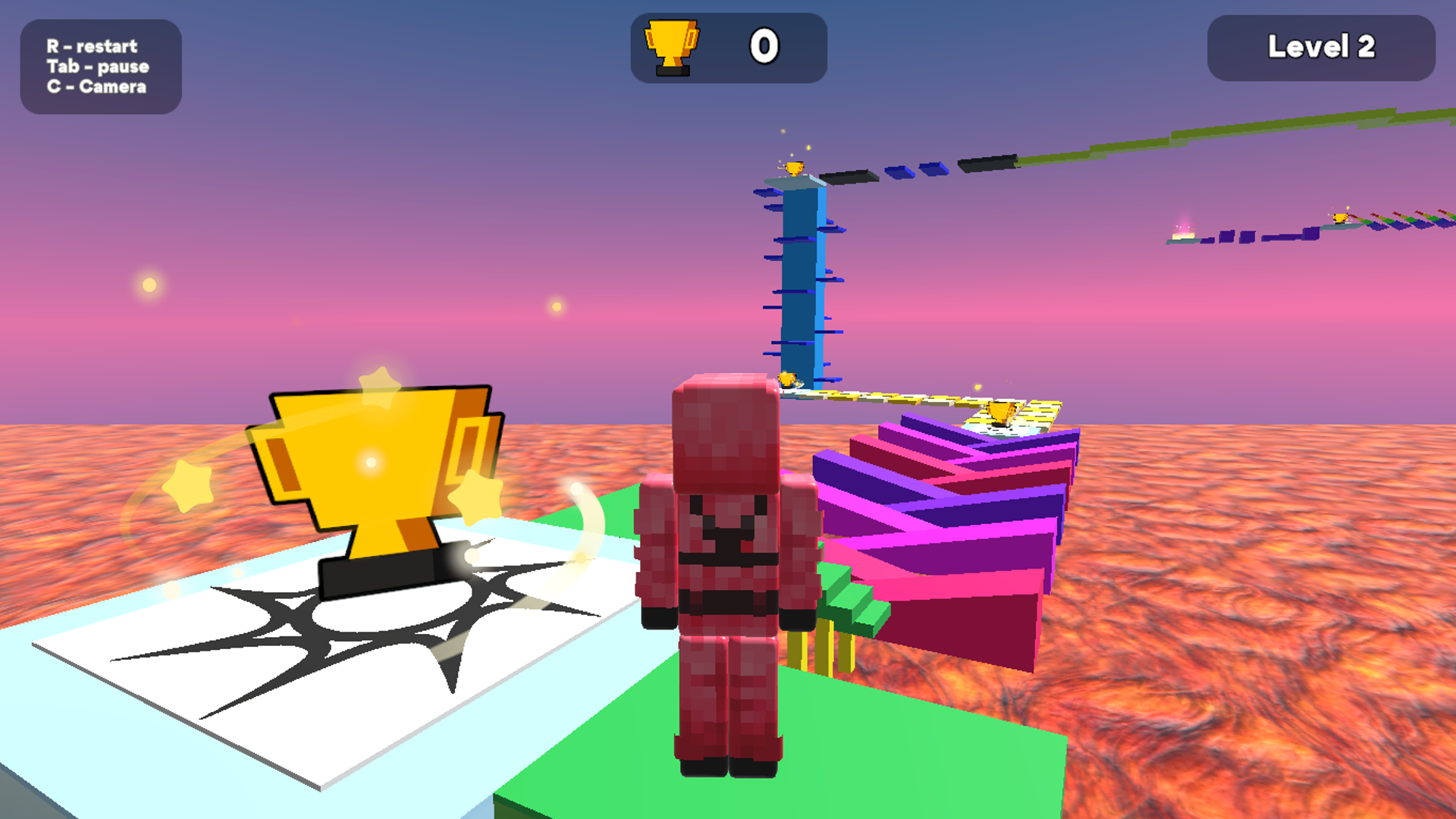 Cubic Obby Online screenshot