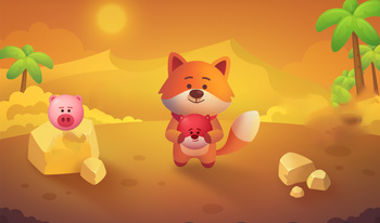 Foxy Bubble Quest