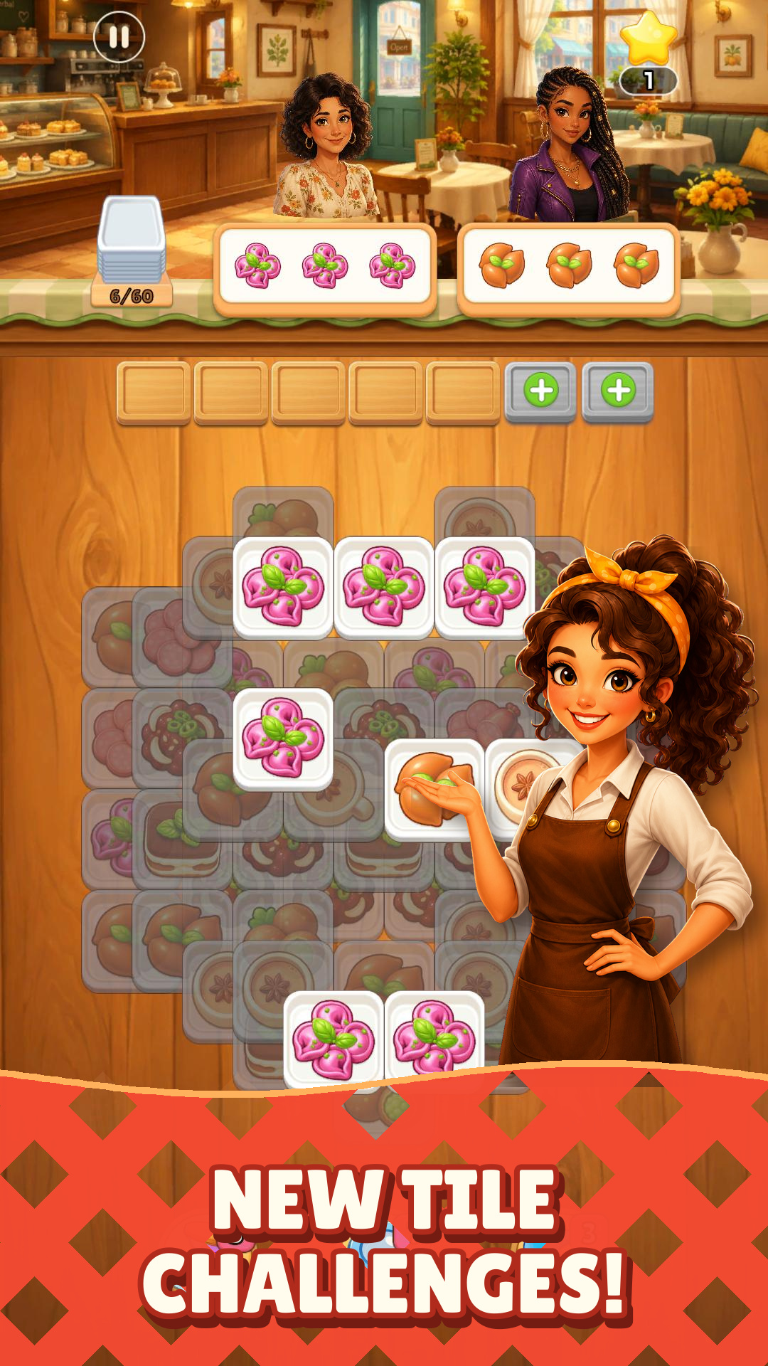 Tasty Tiles: Triple Match - Café screenshot 9