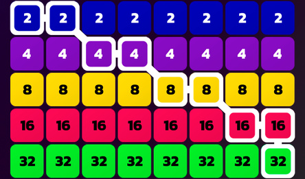 2048 Line Merge