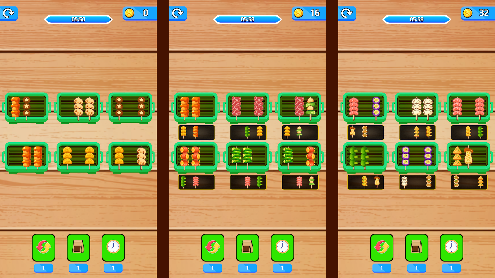 Grill Sort screenshot