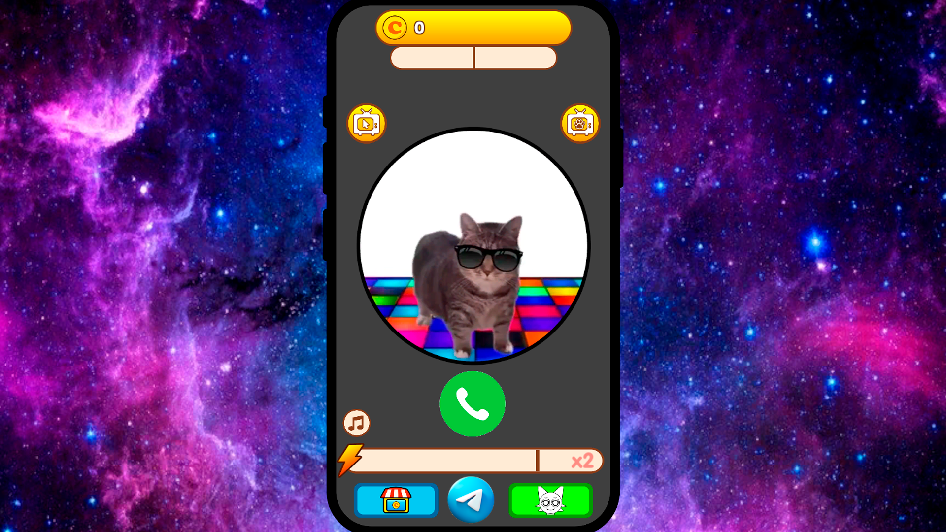 Call the cat Oia Oia: Clicker screenshot