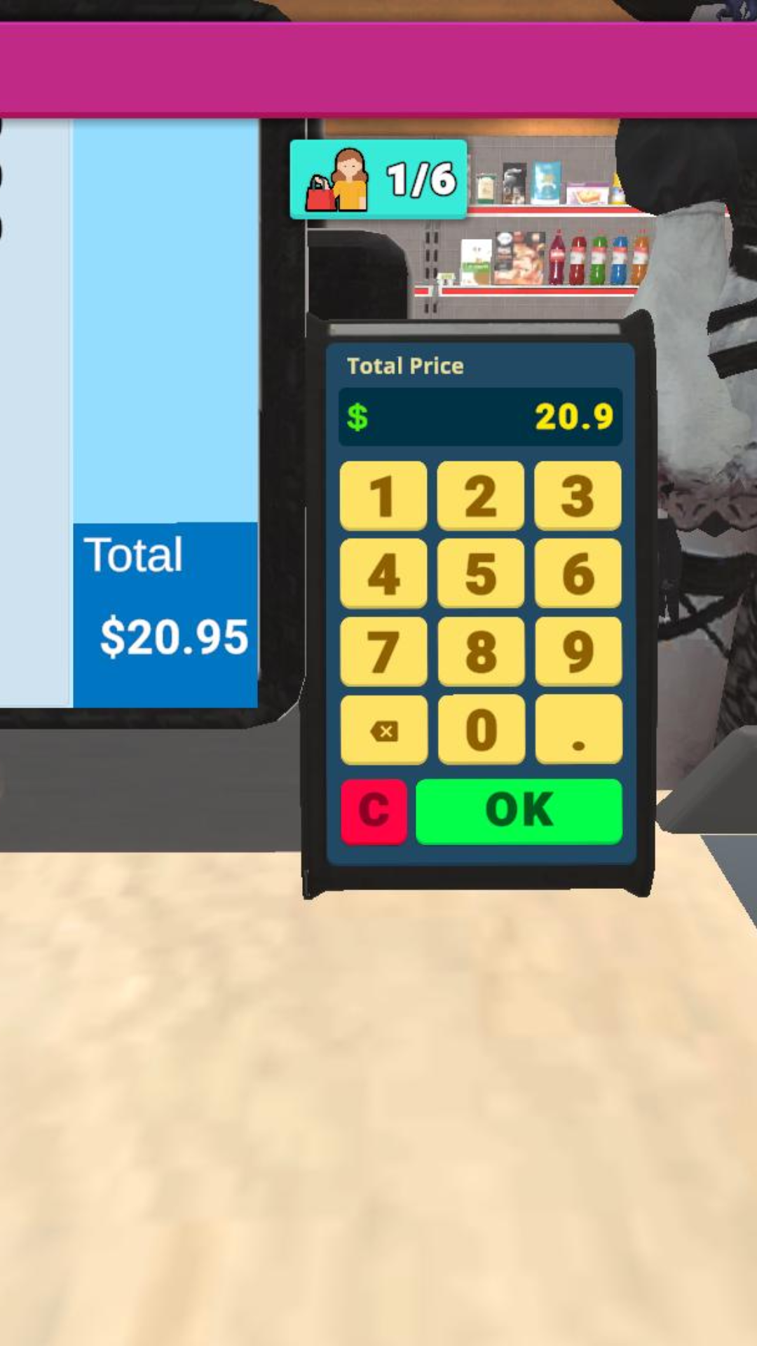Shop Cashier Simulator 3D screenshot 5