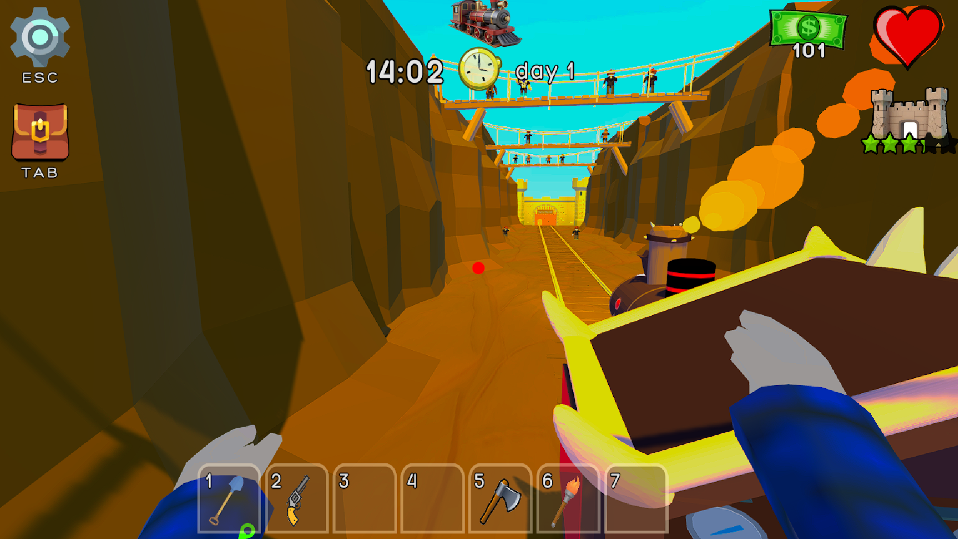 Dead rails outpost screenshot