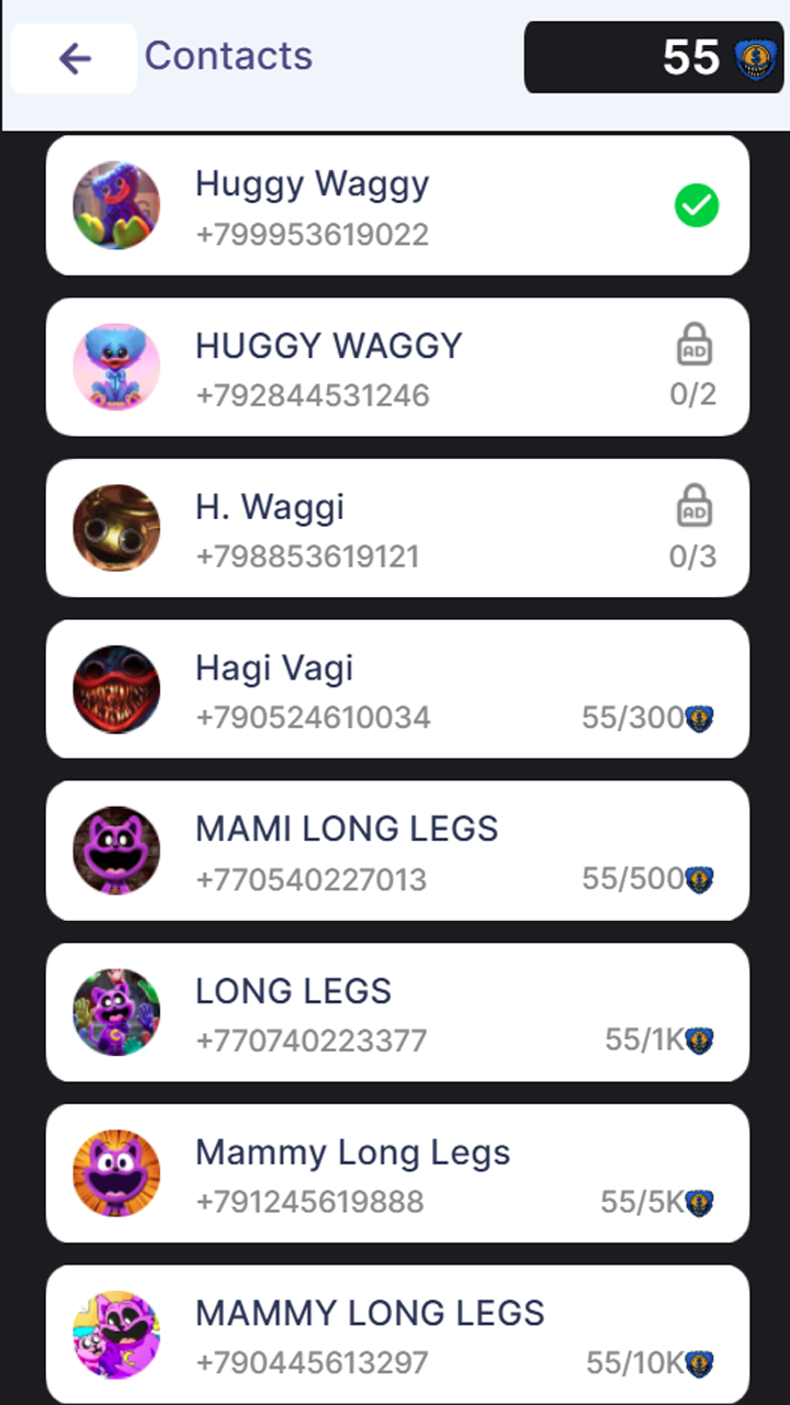 Poppy Playtime: Huggy Waggy Video Calls & Chat screenshot 6