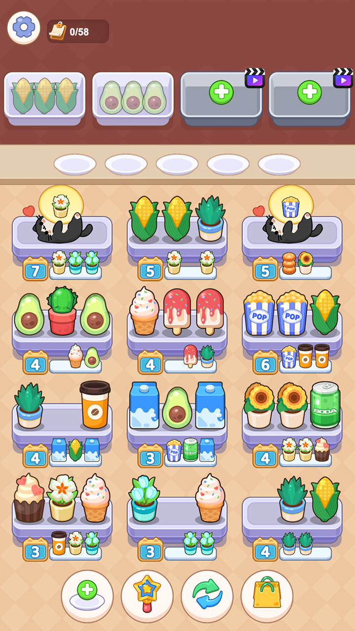 Kitten Mart: Goods Match & Clear screenshot 8