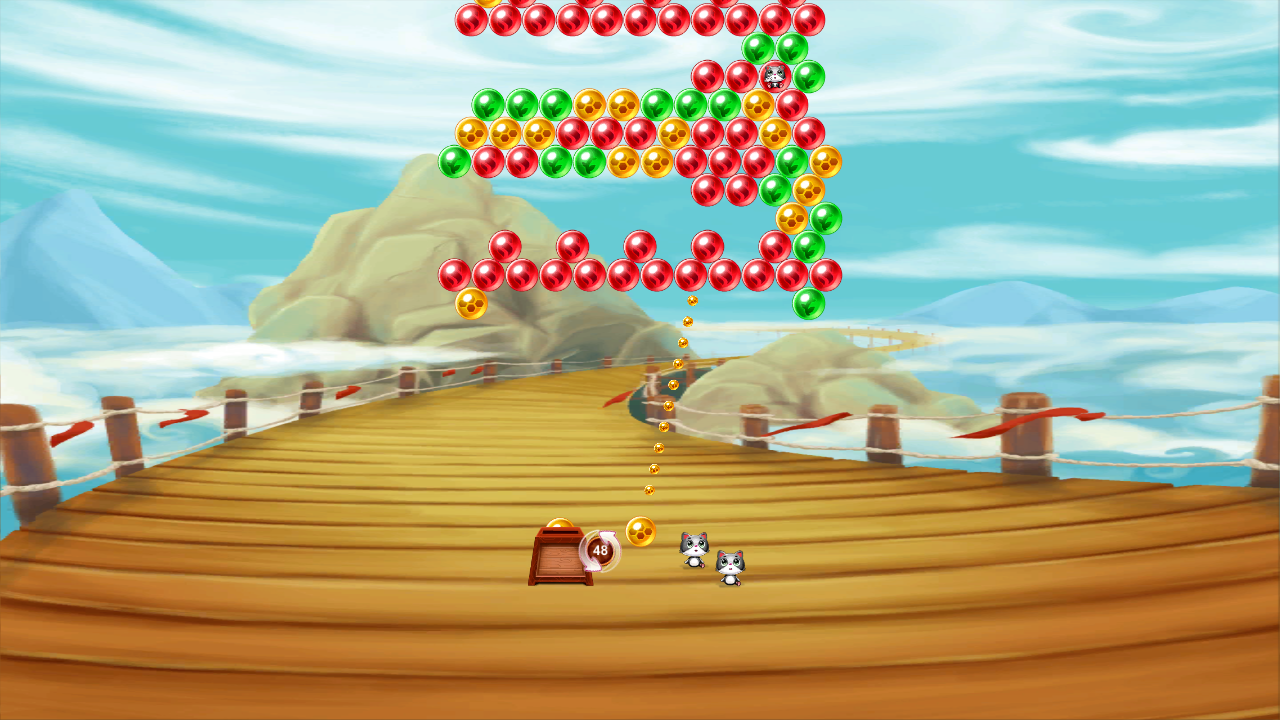 Save the cats - Bubble shooter screenshot