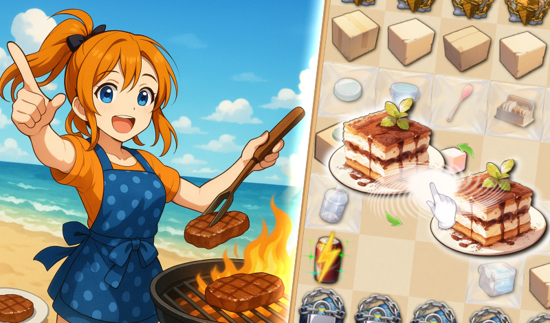 Delicious Merge game cover