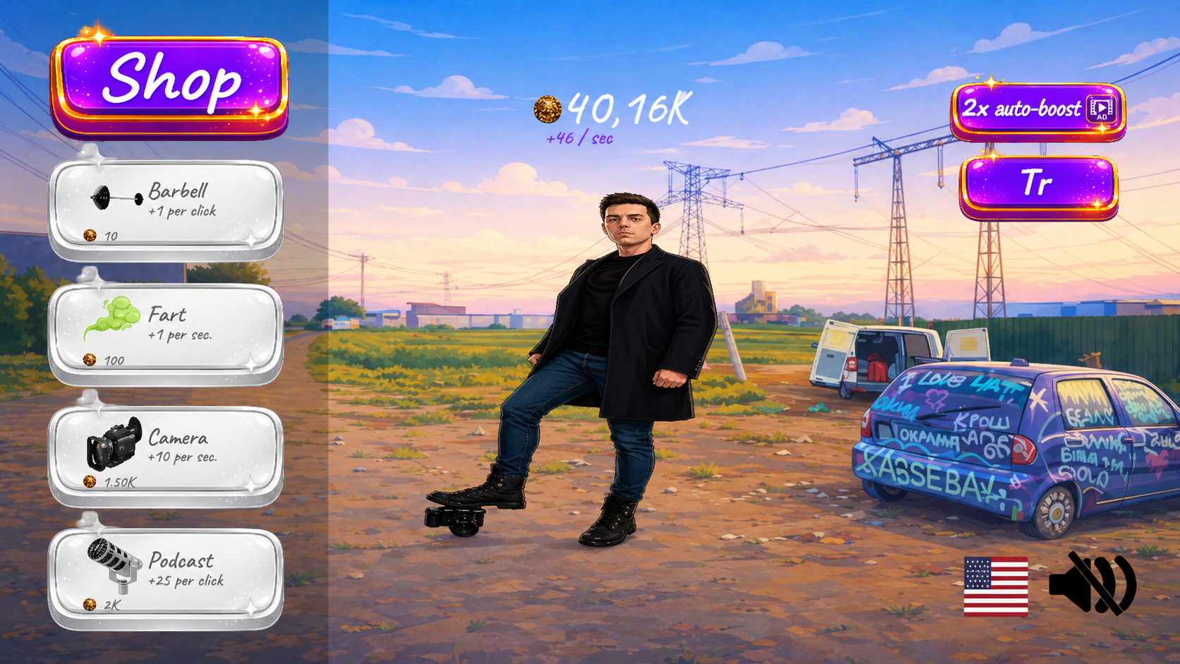 Hazyaeva Clicker — screenshot 3