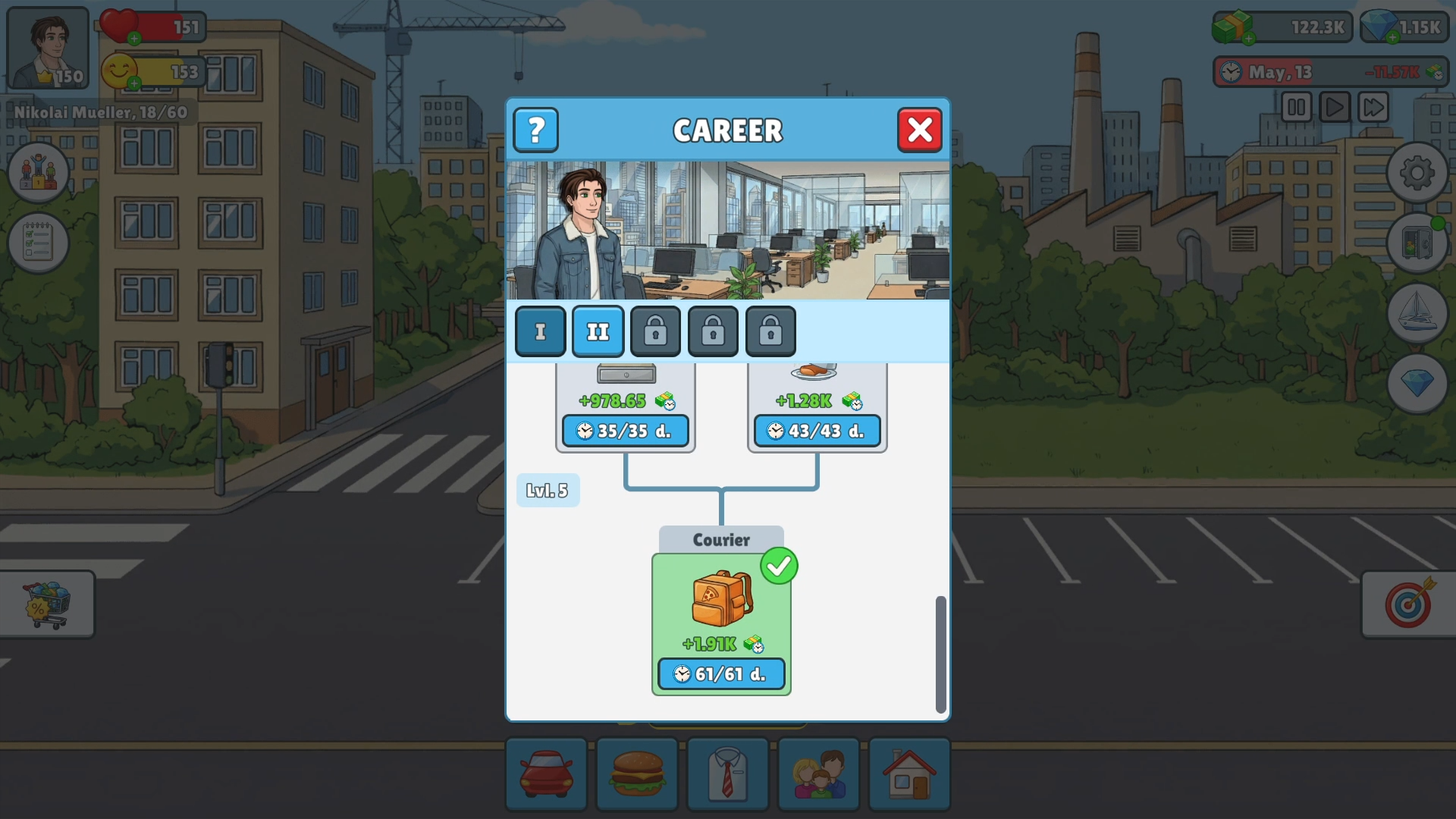 Life Simulator: Road to Riches — screenshot 2