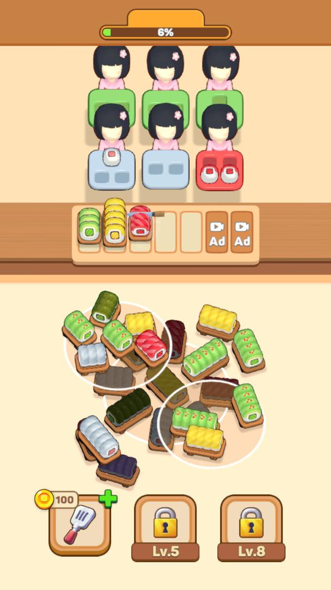 Sushi Puzzle screenshot 6