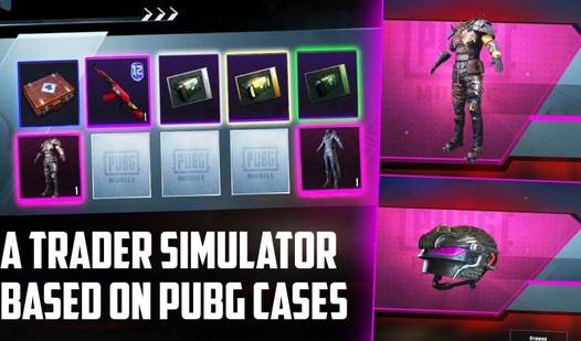 A trader simulator based on Pubg cases