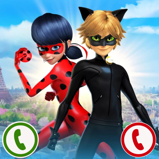 Call Lady Bug-Marinette and Adrian icon