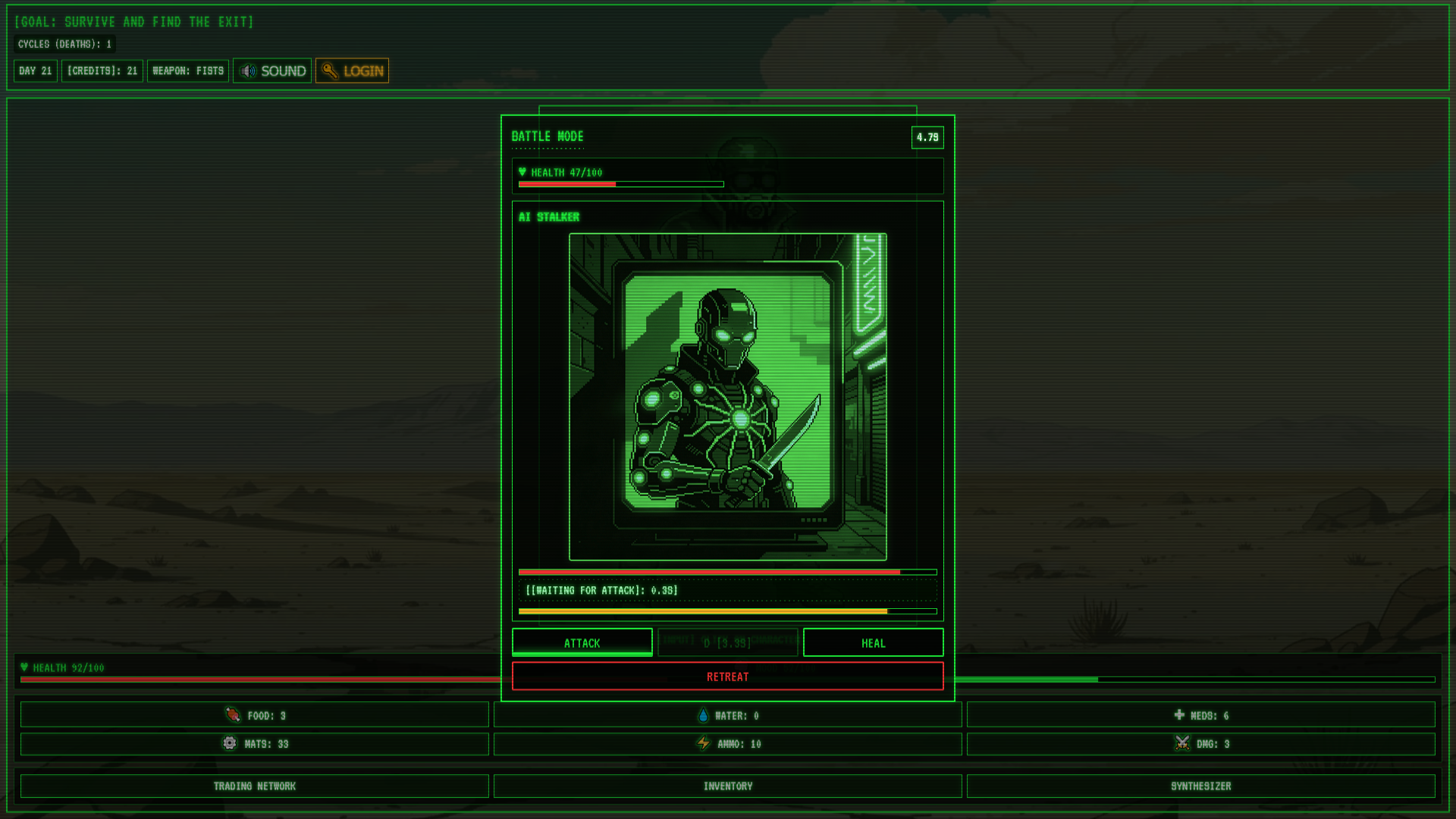 Object 73: Survival Clicker — screenshot 4