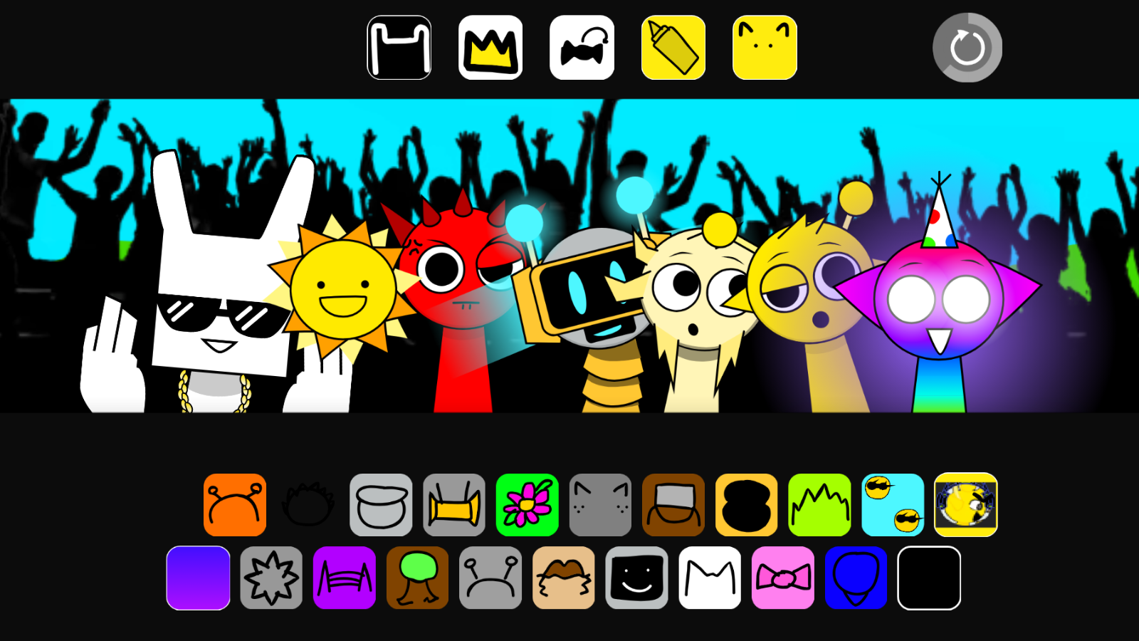 Sprunki But Sprunked Version screenshot
