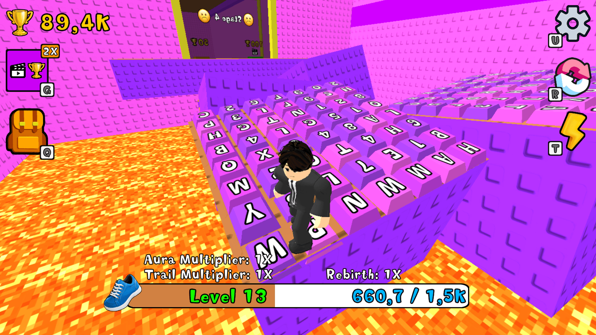 Keyboard Escape Admin Mod Obby — screenshot 4
