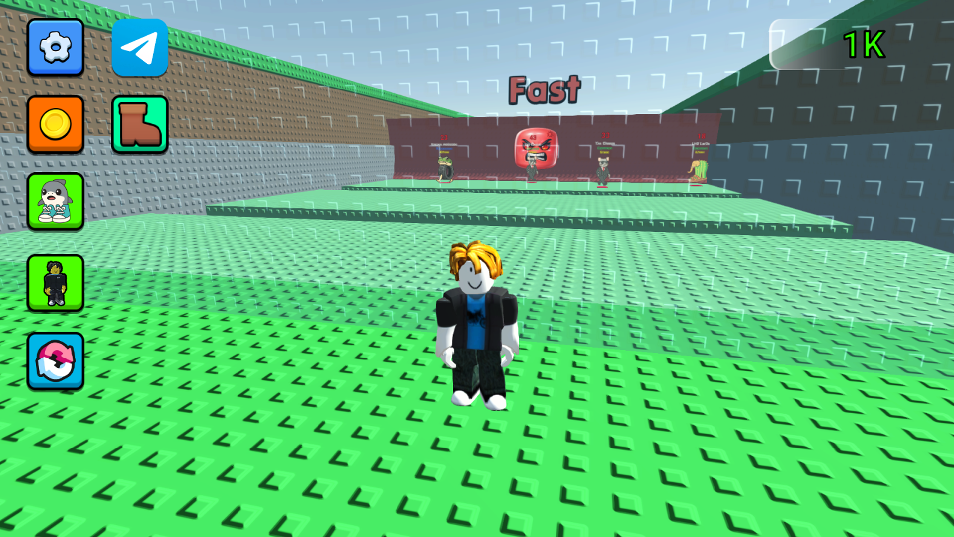 Escape from the tsunami and steal the brainroot screenshot