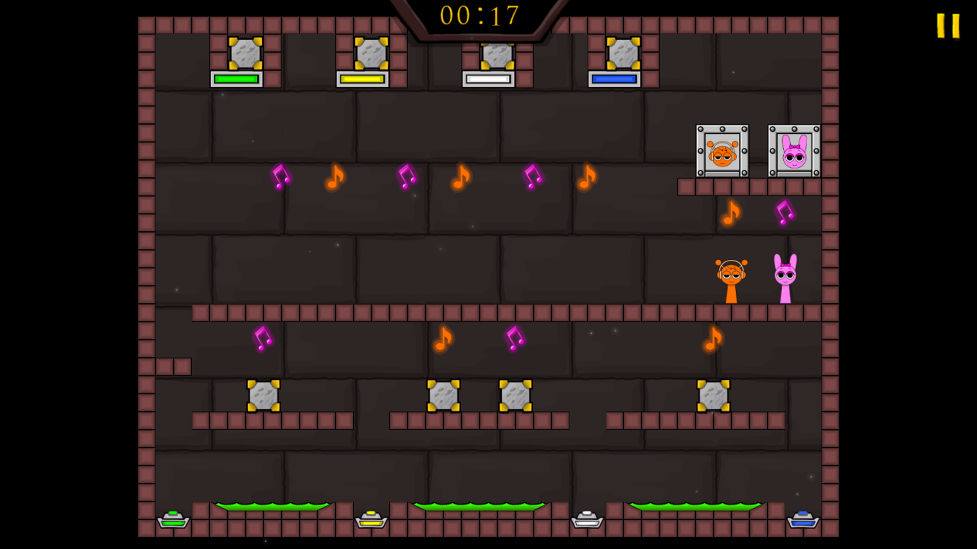 Oren and Pinki in the Tomb of Music screenshot