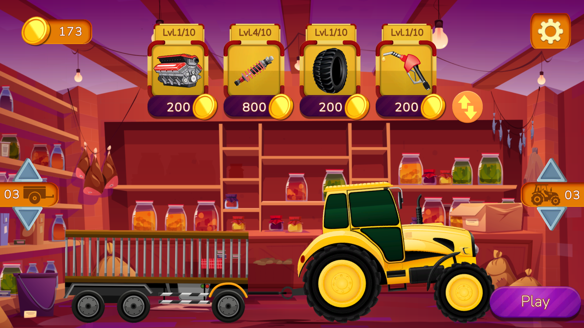 Delivery by tractor screenshot