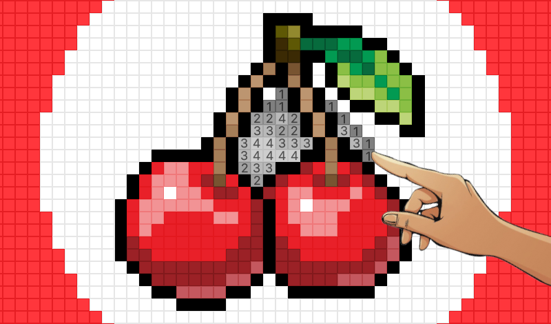 Cross Stitching: Food game cover