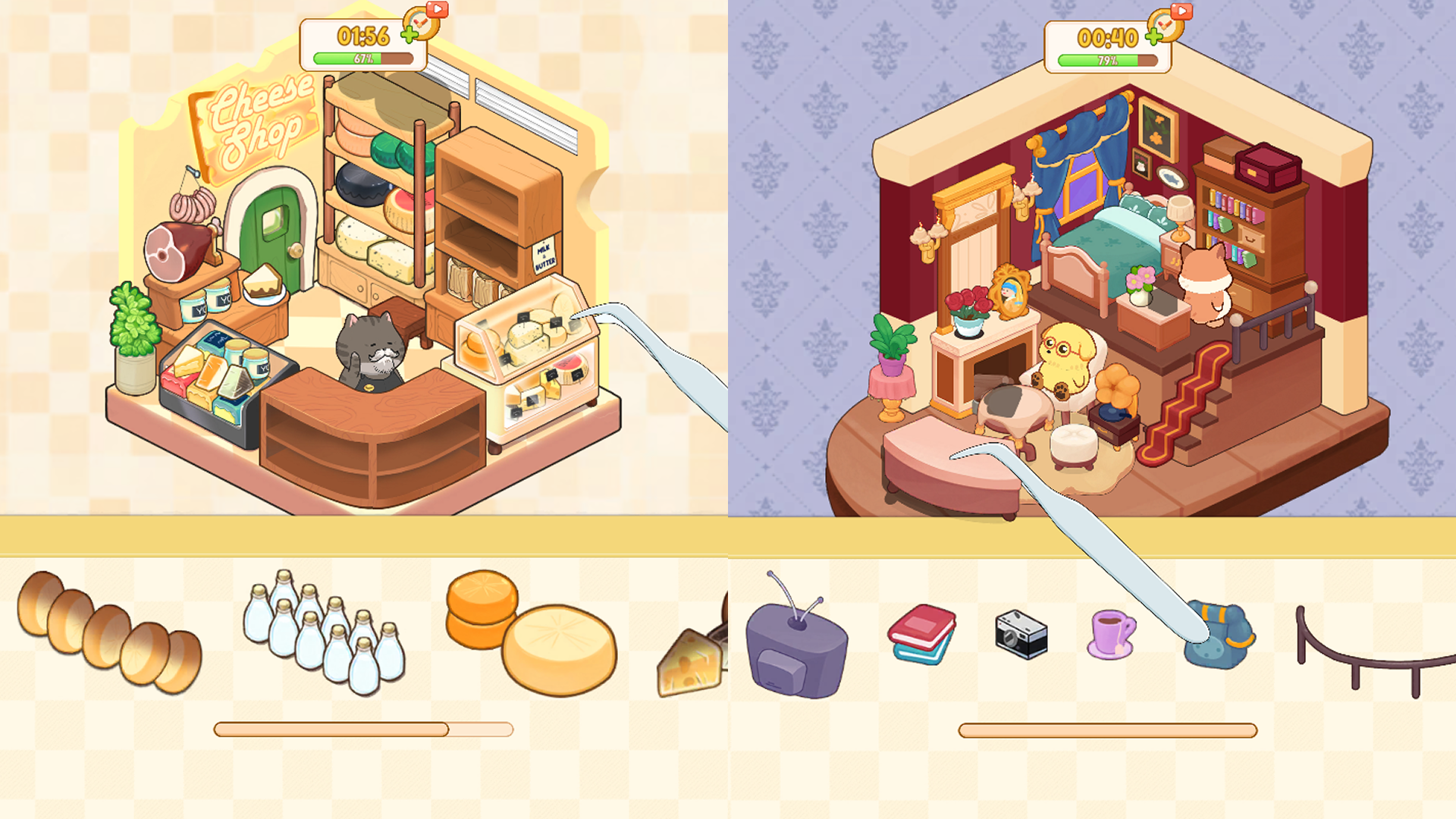 Sticker Room: Cozy Home — screenshot 5